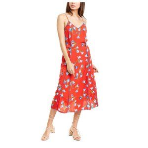 NWT RAG & BONE Red Floral Hugo Tank Dress Casual Slip XXS